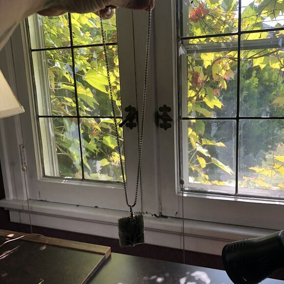 Tree Of Life Pendant Wire Wrap Necklace And Jasper Stone, Reiki, Yoga, Buddhist - Picture 3 of 8